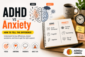 ADHD vs Anxiety: Understanding the Difference