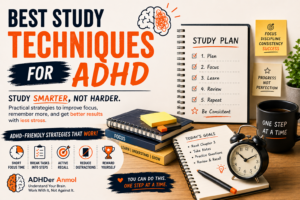 Best Study Techniques for ADHD: Evidence-Based Strategies That Actually Work